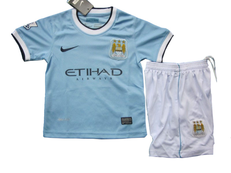 Manchester City 1 à l'extérieur ENFANTS maillot 2013/2014