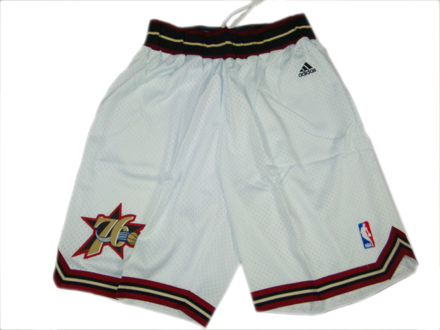 Pantalons les 76ERS de Philadelphie [blanc]