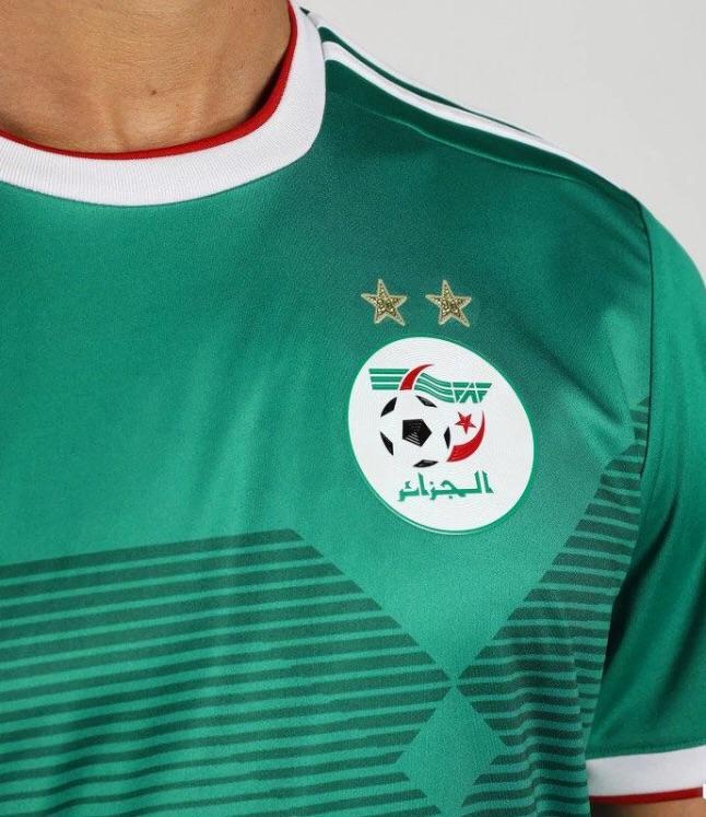 Maillot Algérie Extérieur 2019 - Deux étoiles