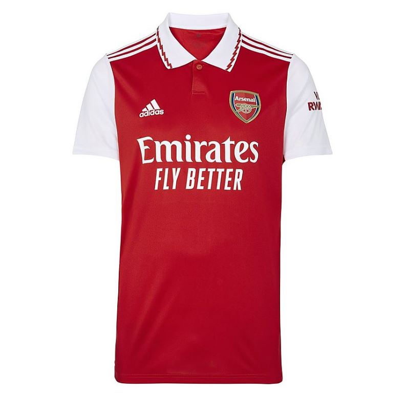 Maillot Arsenal Domicile 2022/23