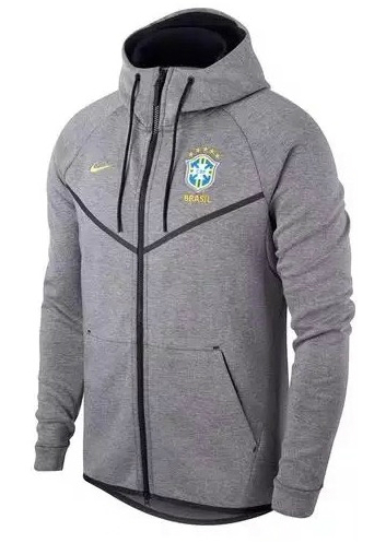 Veste zippé à capuche Brésil 2018/19