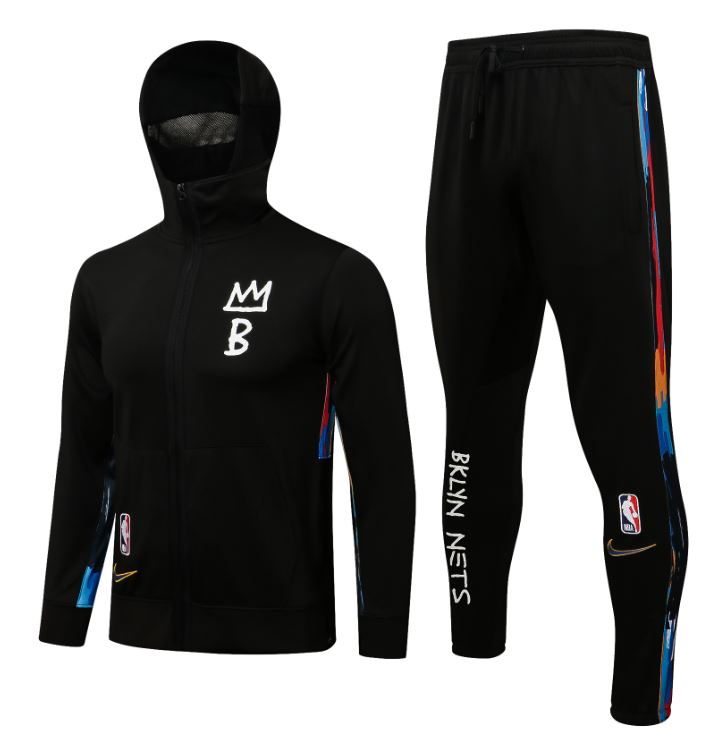 Survêtement Brooklyn Nets 21/22 - Black