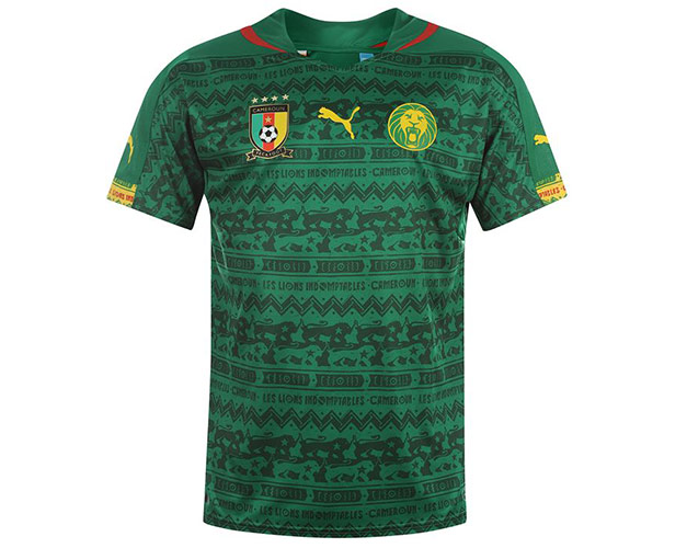 Maillot Cameroun Domicile 2014