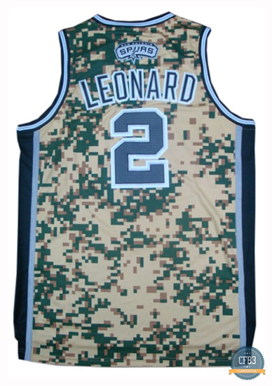 Kawhi Leonard, San Antonio Spurs - Camo