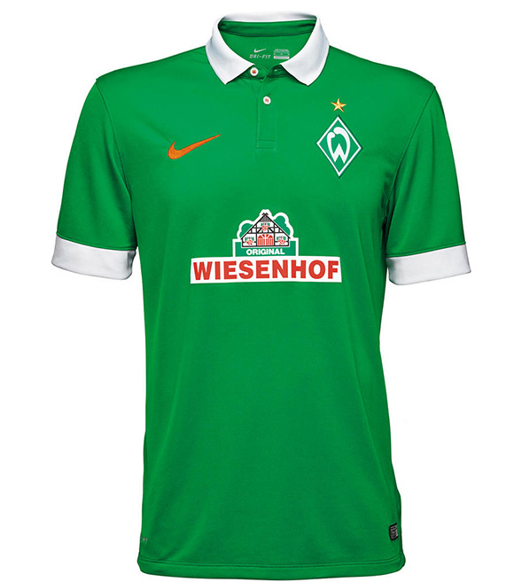 Maillot Werder Brême Domicile 2014/2015