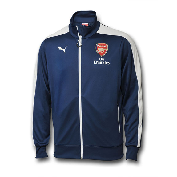 Veste Anthem Arsenal 2014/15 - Bleu