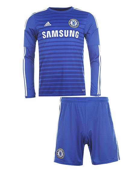 Kit Junior Chelsea Domicile ML 2014/2015