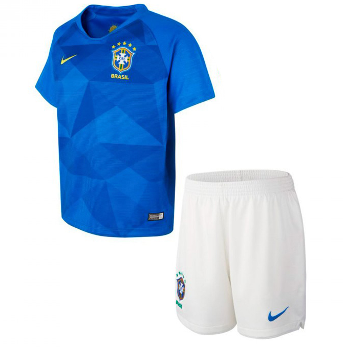 Brésil Extérieur 2018 Junior Kit