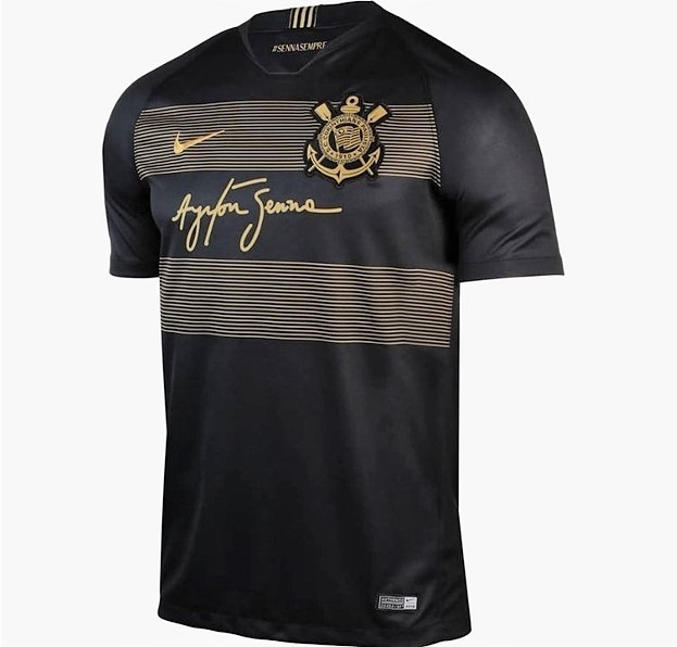 Maillot Corinthians x Ayrton Senna 2018/19