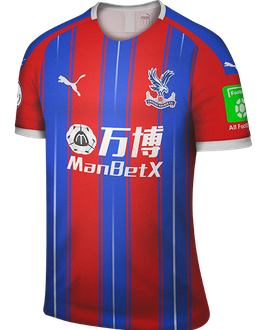 Maillot Crystal Palace Domicile 2019/20