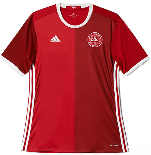 Maillot Danemark Domicile Euro 2016