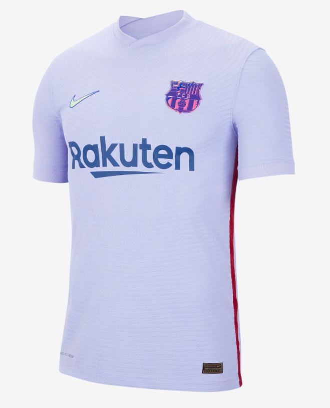 Maillot FC Barcelona Extérieur 2021/22 - Authentic