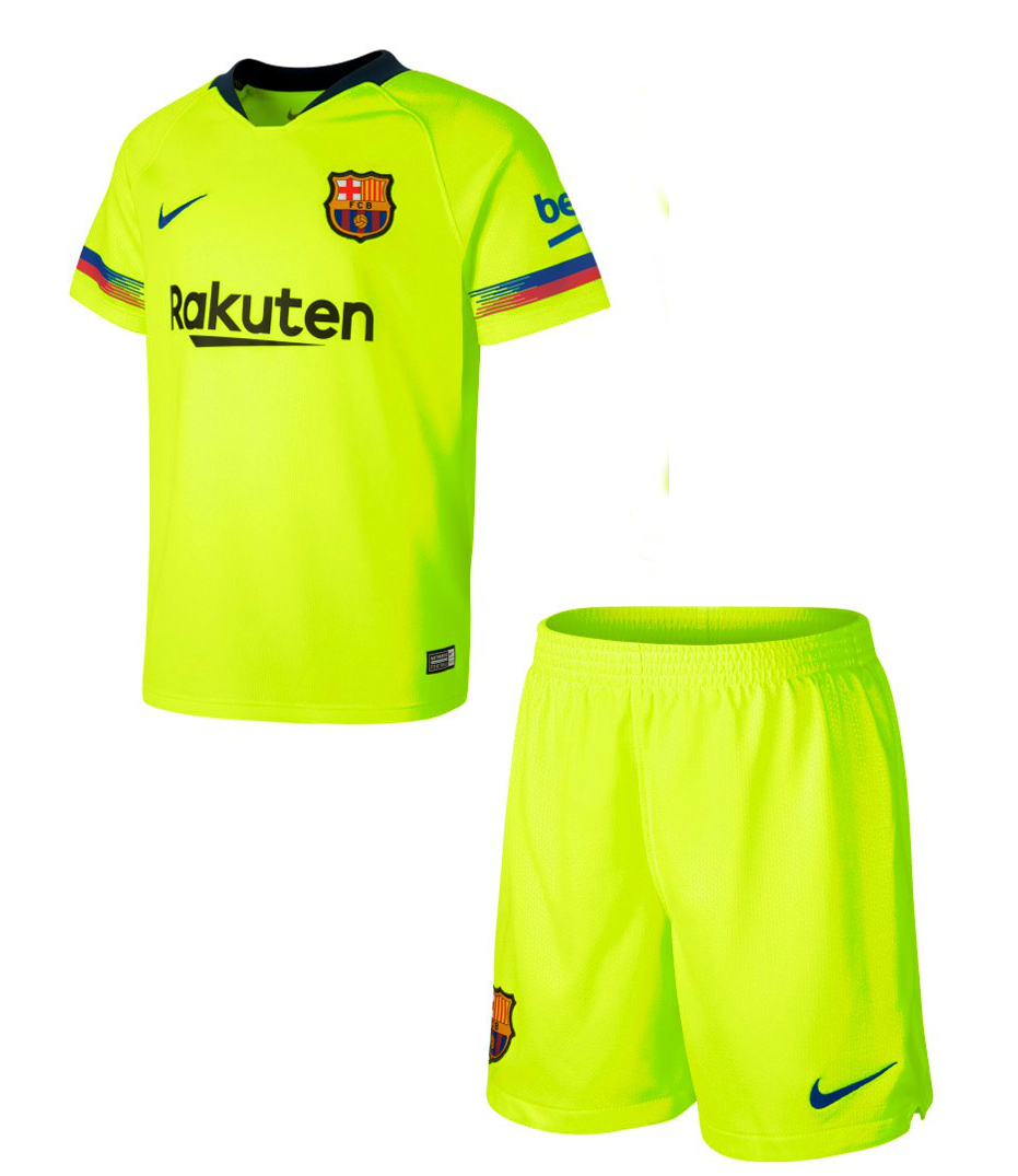 FC Barcelona Extérieur 2018/19 Junior Kit