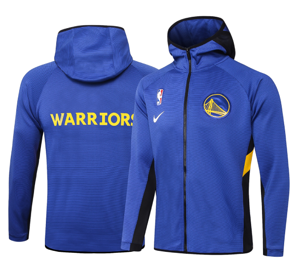 Veste zippé à capuche Golden State Warriors - Blue