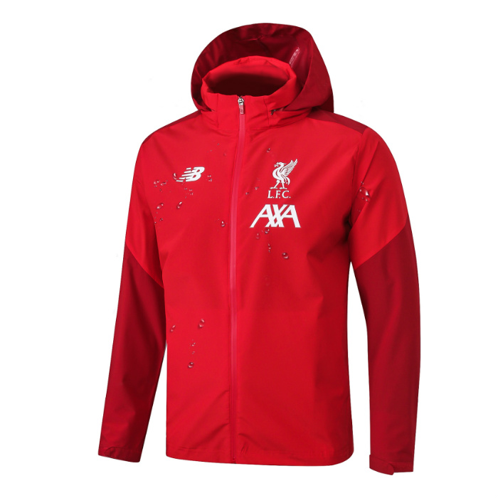 Veste zippé à capuche Imperméable Liverpool 2019/20