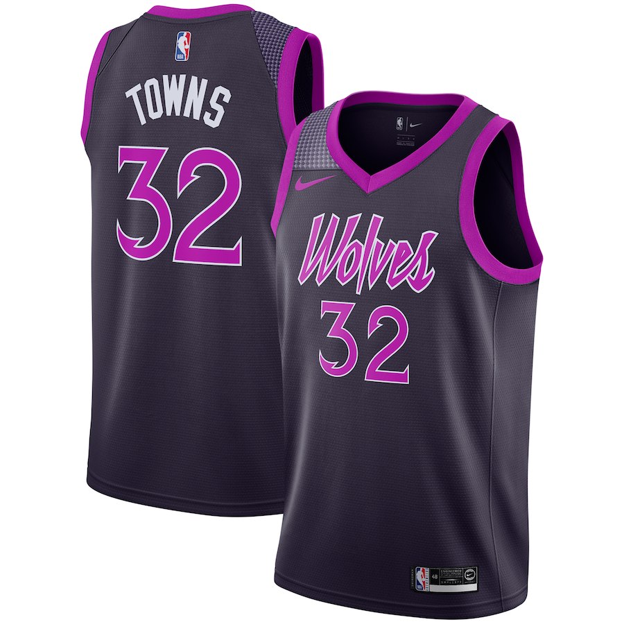 Karl-Anthony Towns, Minnesota Timberwolves 2018/19 - City Editio