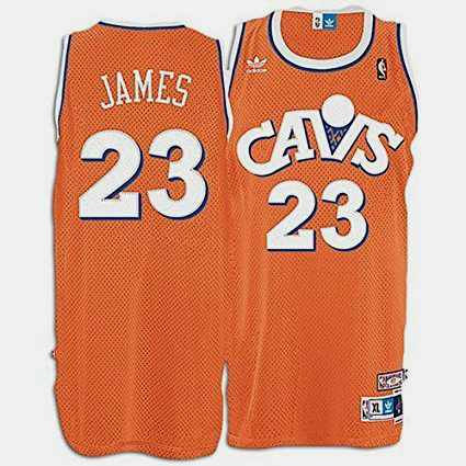 LeBron James, Cleveland Cavaliers - Orange Hardwood Classics