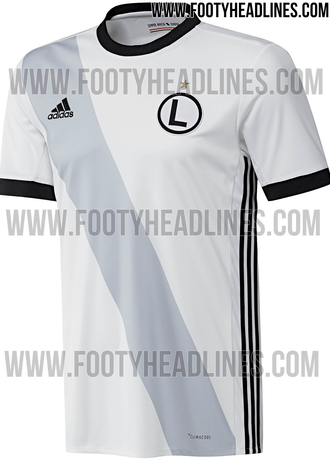 Maillot Legia Warsaw Domicile 2017/18