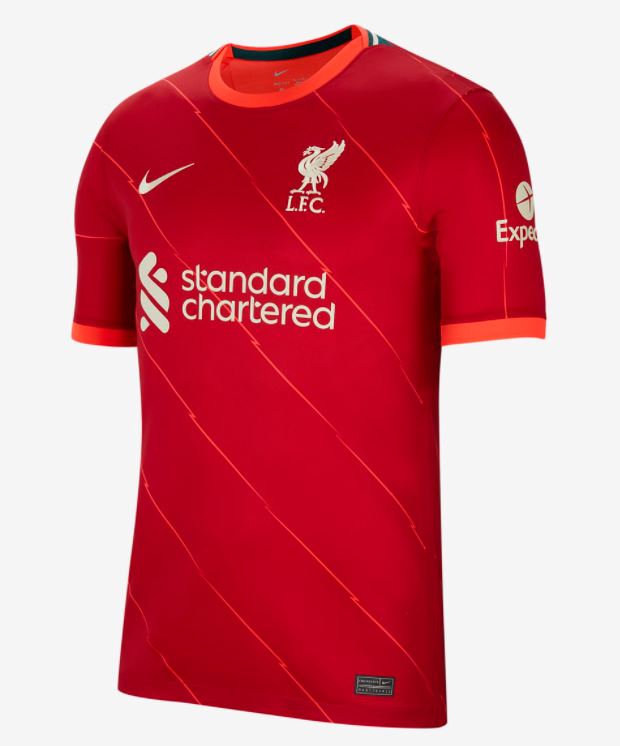 Maillot Liverpool Domicile 2021/22 - Authentic