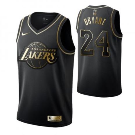 Kobe Bryant, LA Lakers - Black/Gold