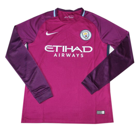 Maillot Manchester City Extérieur 2017/18 ML