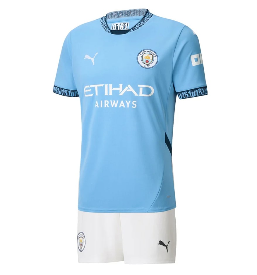 Manchester City Domicile 2024/25 Junior Kit