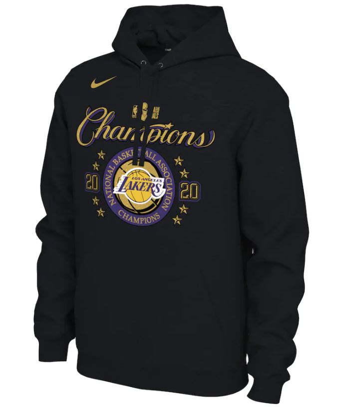 Sweat à capuche Los Angeles Lakers 2020 NBA Champions