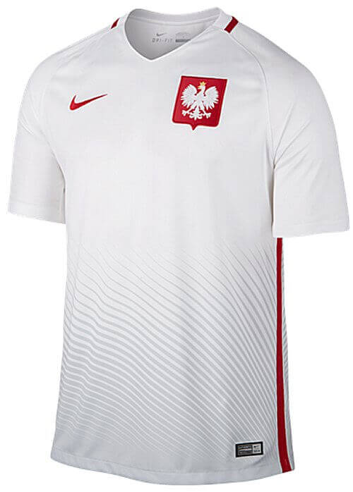 Maillot Pologne Domicile Euro 2016