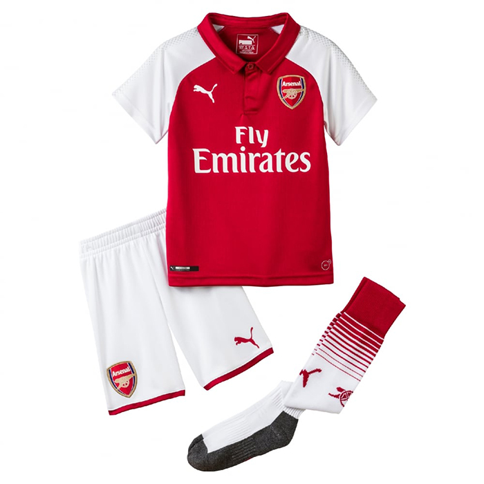 Arsenal Domicile 2017/18 Junior Kit