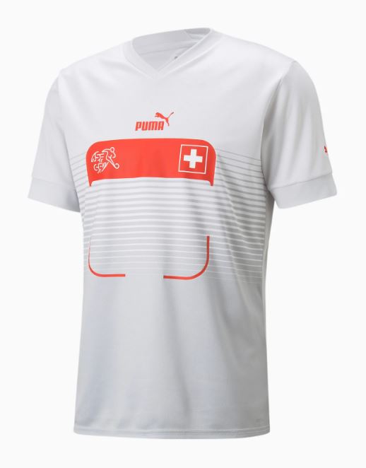 Maillot Suisse Extérieur 2022