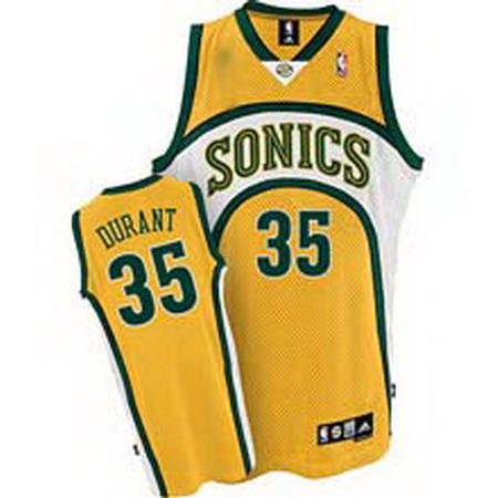 Kevin Durant, Seattle SuperSonics [jaune]