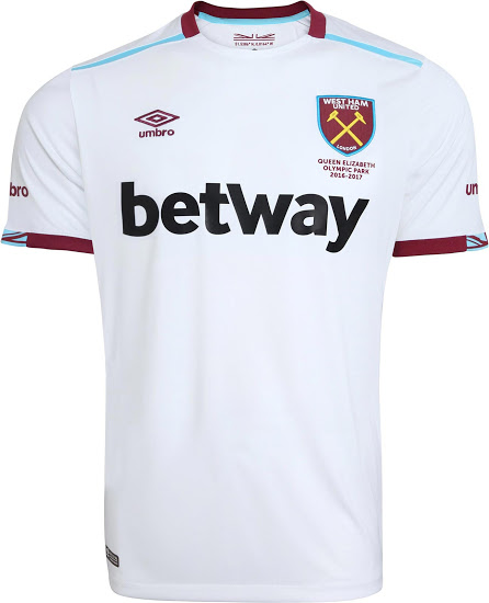 West Ham Exterieur 2016/2017